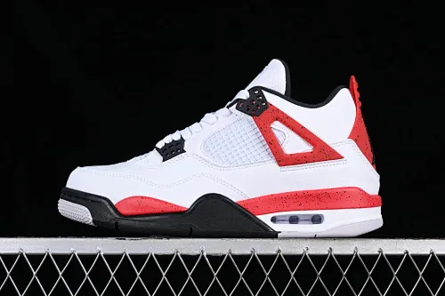 All categories Air Jordan Jordan series basketball shoes Air Jordan 4 Air Jordan 4 Red "Cement" AJ4 Joe 4 red cement reverse flame red DH6927-161